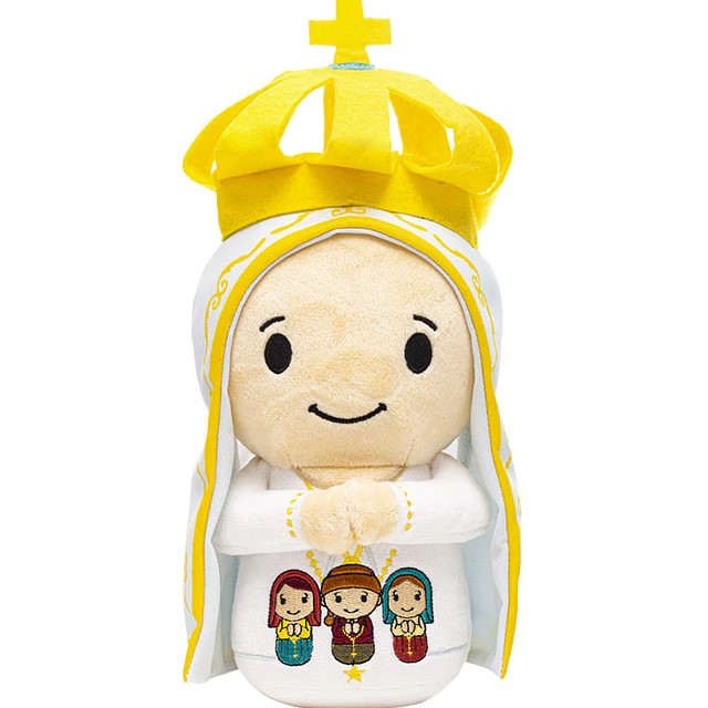 Peluche de la Aparición de Nuestra Señora de Fátima