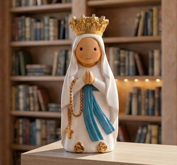 Figura de Nuestra Señora de Lourdes