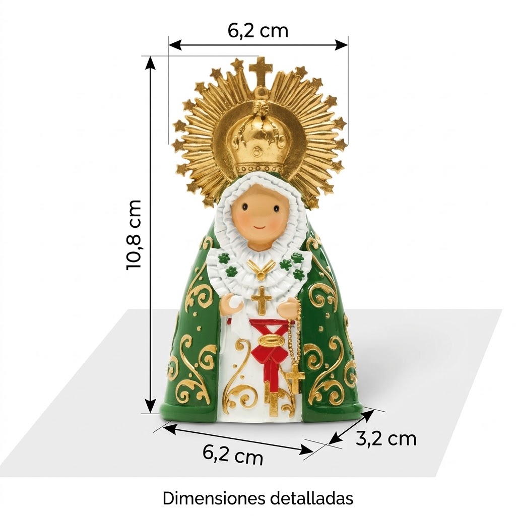 Virgen de la Macarena - Medidas