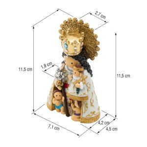 Figura de la Virgen de los Desamparados - Medidas