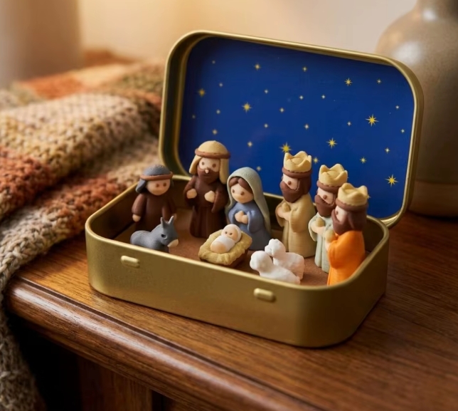 Belen navideño portátil
