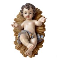 Niño Jesús de resina en diferentes tamaños
