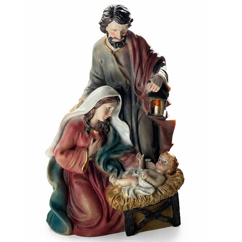 Sagrada Familia en pesebre